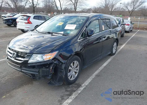 2015 Honda Odyssey Ex-L z USA, uszkodzony, nr VIN 5FNRL5H68FB047579